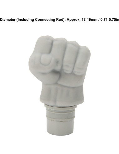 Cabezal de Reemplazo Brrnoo para Pistola de Masaje Eléctrica