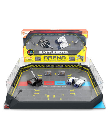HEXBUG BattleBots Arena Bite Force y Blacksmith - Juguete RC