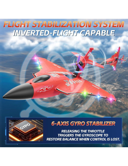 Avión RC Anfibio Rumdout H650 6 Canales 0.93 kg