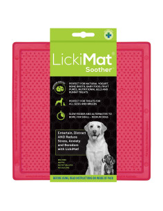 Alfombrilla de Alimentación LickiMat Soother 20cm Rosa