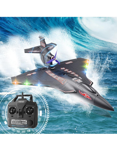 Avión RC Anfibio Rumdout H650 6 Canales 0.93 kg