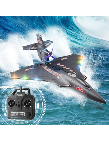 Avión RC Anfibio Rumdout H650 6 Canales 0.93 kg