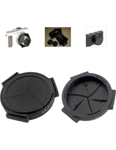 Cubierta de lente automática para cámara Panasonic DMC-LX7