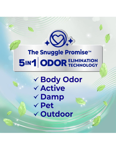 Hojas de Secadora Snuggle Plus SuperFresh Original 105 Unidades