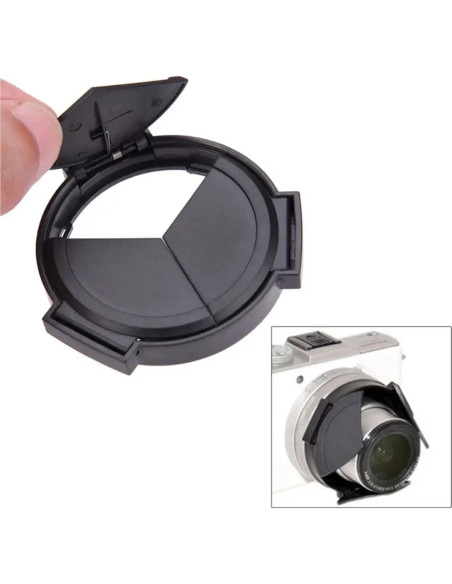 Cubierta de lente automática para cámara Panasonic DMC-LX7