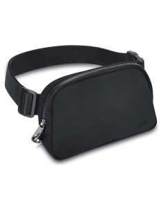 Bolso de Cintura Antirrobo MELCOU Unisex Negro 21x14.2cm