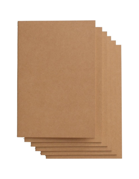 Juego de Cuadernos de Viaje TWONE A5 Kraft 60 Páginas