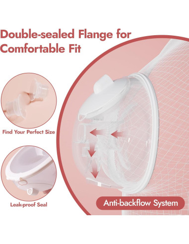 Tazas de Leche Materna NCVI 5oz 148ml Compatibles con Extractores