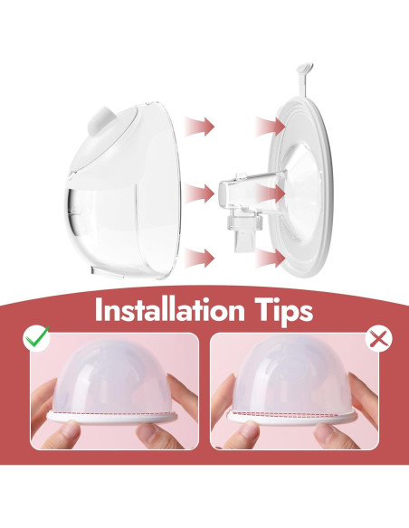 Tazas de Leche Materna NCVI 5oz 148ml Compatibles con Extractores