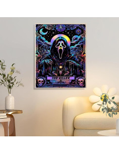 Kit de Pintura por Números SOTYIOO Halloween 40x50cm 2