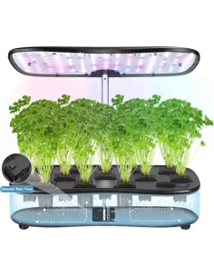 Sistema Hidropónico Interior SEDLAV con Luz LED 12 Plantas 2