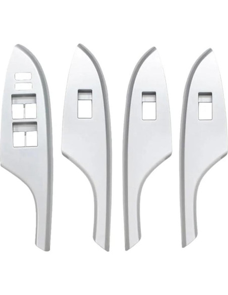 Juego de 4 Piezas Marco Interruptor Ventana Toyota Corolla 2009-2013