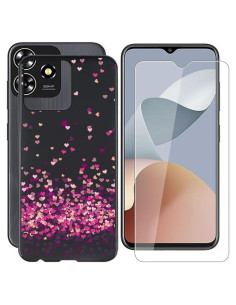 Funda y protector de pantalla ZTE Axon 50 Lite 8050 9H