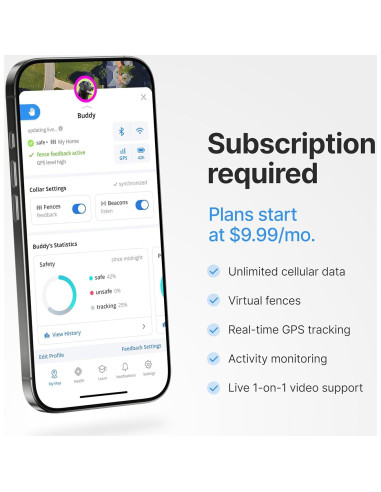 Collar GPS Halo 4 para perros - Entrenamiento y seguridad