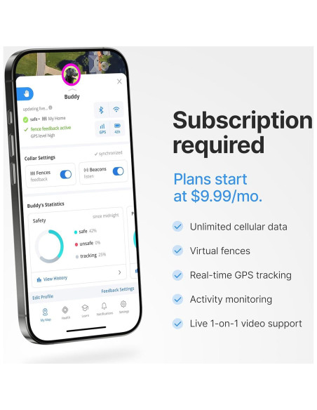 Collar GPS Halo 4 para perros - Entrenamiento y seguridad