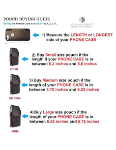 Funda de teléfono resistente AccessoryHappy para iPhone y Samsung 2