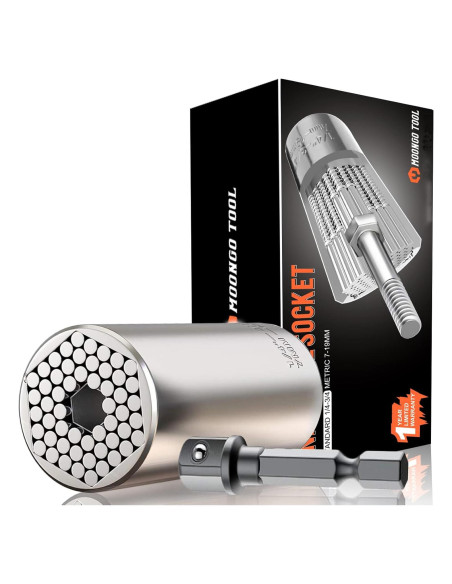 Enchufe Universal Moongo Tool 17.78 cm - Regalo Ideal Hombre