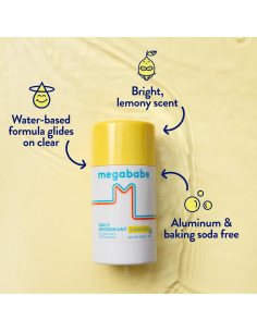 Desodorante Diario Megababe - Libre de Aluminio 73.9 g 2