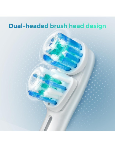 4 Cabezas de Cepillo de Dientes Oral-B Repuesto Doble Cabeza