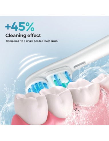 4 Cabezas de Cepillo de Dientes Oral-B Repuesto Doble Cabeza