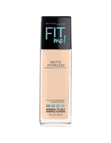Base líquida Maybelline Fit Me Mate + Corrector Fit Me Claro
