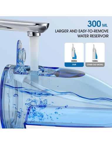 Irrigador Dental Portátil Beautypick 300ML Inalámbrico IPX7