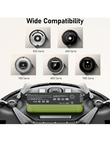 Batería de Reemplazo Keenstone para iRobot Roomba 14.4V 1800mAh