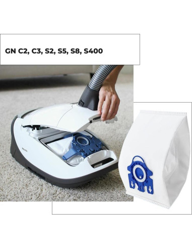 Kit de 10 bolsas y 3 filtros Apex Essentials para Miele GN