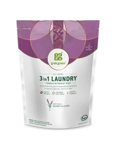 Cápsulas de Detergente para Ropa Grab Green 24 Unidades Lavanda