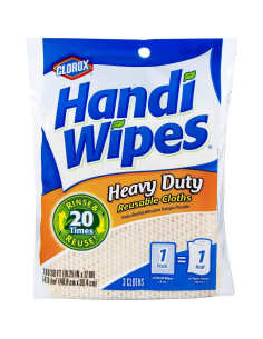Toallitas de limpieza reutilizables Clorox Heavy Duty - Paquete de 6 2