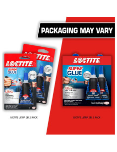 Loctite Super Glue Ultra Gel Control 4.14 ml - 2 Paquete 2
