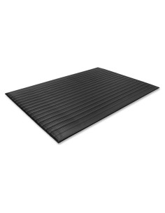 Alfombra Antifatiga Negra Genuine Joe 91x61 cm 0.95 cm Grosor
