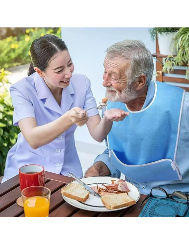 Babero Impermeable Utopia Unisex para Adultos 45.72x76.2cm