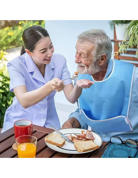 Babero Impermeable Utopia Unisex para Adultos 45.72x76.2cm