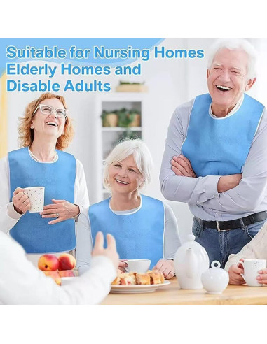 Babero Impermeable Utopia Unisex para Adultos 45.72x76.2cm