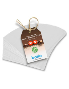 Filtros de café de papel Bolio No.2 para V60 - 100 unidades