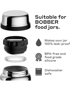 O-Ring de Silicona BOBBER para Termos de Comida - 2 Juegos 2