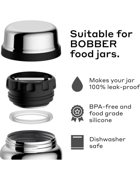 O-Ring de Silicona BOBBER para Termos de Comida - 2 Juegos