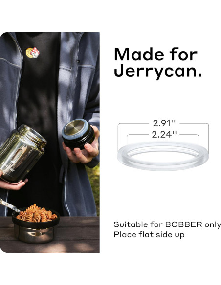 O-Ring de Silicona BOBBER para Termos de Comida - 2 Juegos