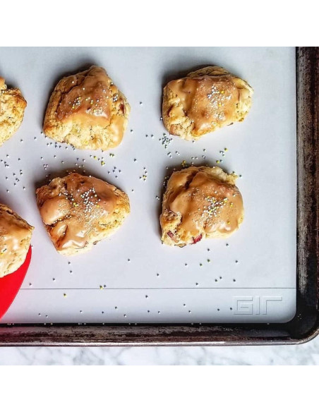 Alfombrilla de Silicona para Hornear GIR 42x29 cm Azul Marino