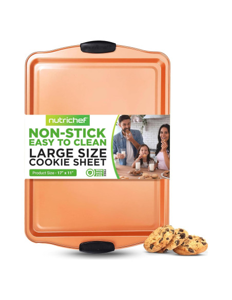 Bandeja para Galletas Grande NutriChef 54.6x39.4cm Antiadherente