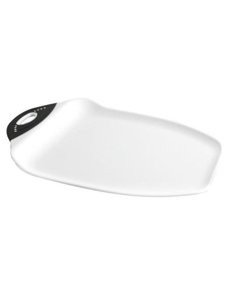 Tabla de Cortar Dexas Chop and Scoop 33x24 cm Blanca
