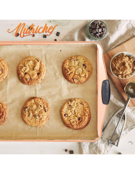 Bandeja para Galletas Grande NutriChef 54.6x39.4cm Antiadherente