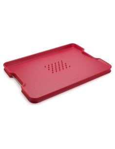 Tabla de Cortar Antideslizante Joseph Joseph 40.9x29 cm Roja