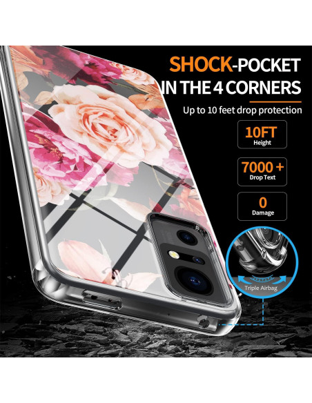 Paquete de 3 Fundas TPU para TCL 40 XL - Protección Suave y Resistente