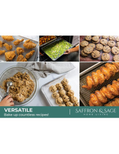 Bandeja para Galletas Saffron & Sage 33x46 cm Aluminio 2