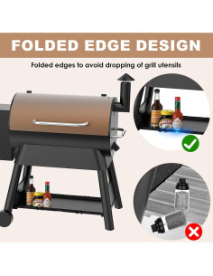 Estante de Almacenamiento para Parrilla Traeger Pro 22/575/650 2
