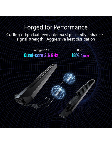 Router de Juegos ASUS ROG Rapture GT-BE98 Pro WiFi 7 320MHz