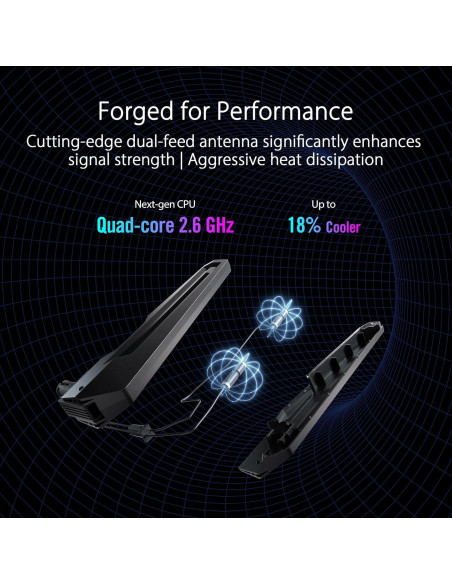 Router de Juegos ASUS ROG Rapture GT-BE98 Pro WiFi 7 320MHz