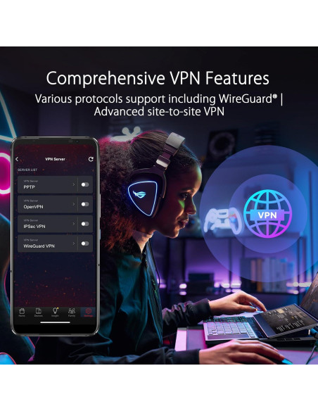 Router de Juegos ASUS ROG Rapture GT-BE98 Pro WiFi 7 320MHz